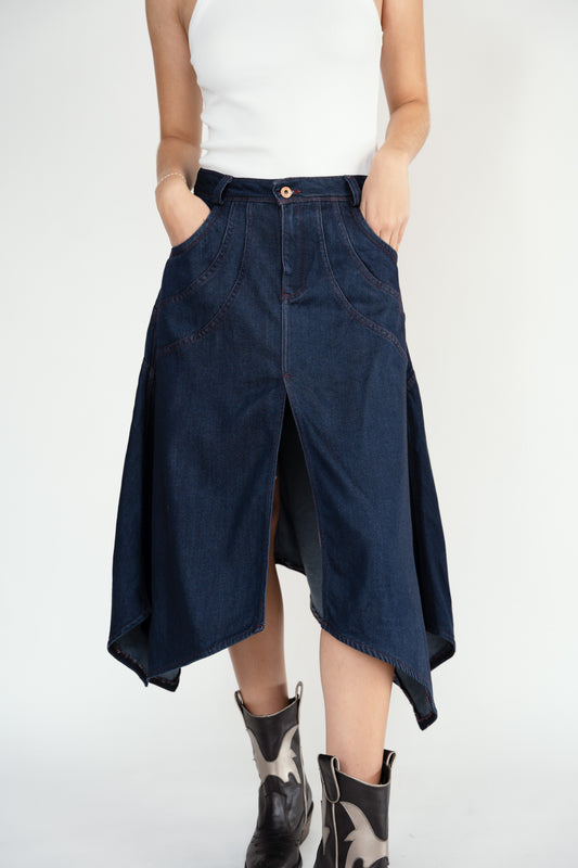 DARK OCEAN SKIRT
